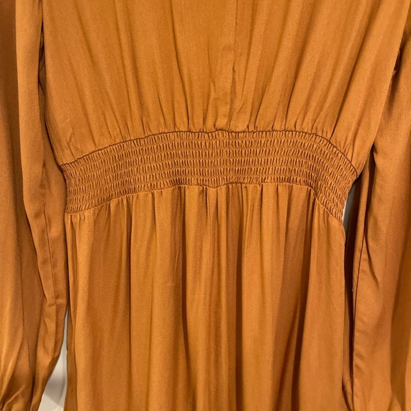 NWT - Cutout Peasant-Sleeve Mini Dress Size L - Picture 12 of 17